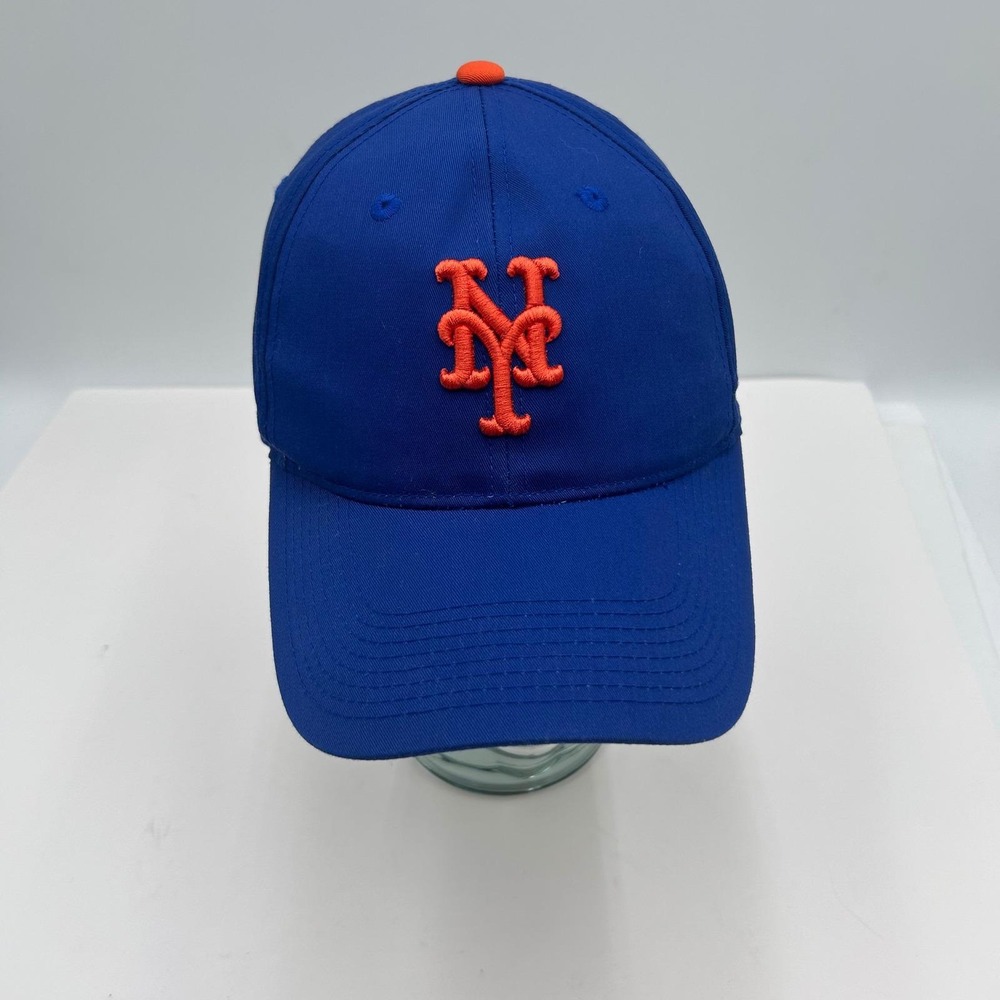 Outdoor Cap Team MLB New York Mets Baseball Hat Blue Orange OSFM Adjustable VTG